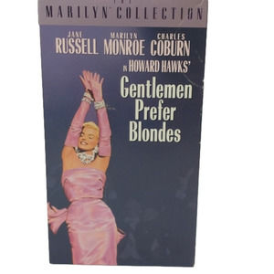 Marilyn Monroe Gentleman Prefer Blondes VHS Movie Fox Video